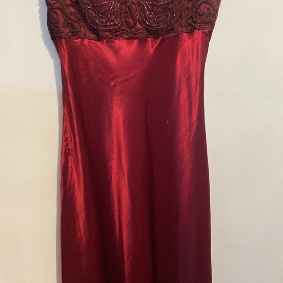 Y2K Kiki USA Medium Satin Maxi Dress - Picture 5 of 11